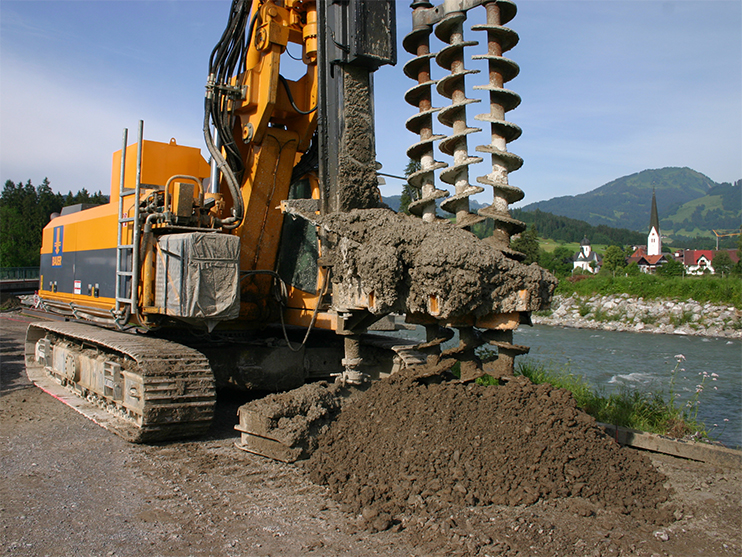 Mixed-in-Place und Cutter-Soil-Mixing