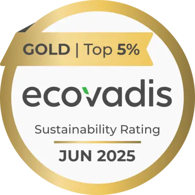 Ecovadis Gold Medaille Juni 2025